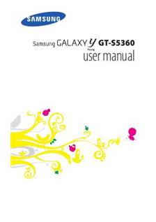 Samsung Galaxy Y manual